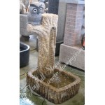 GFO-087, Water fountain with owl sculpture
