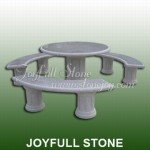 GT-053, Grey granite table set