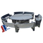 GT-060, wheel style granite bench