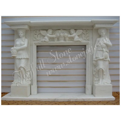 FS-041, Decorar Mantel con Estatua de mármol