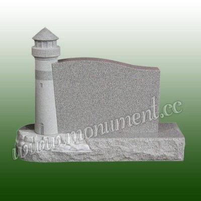 MU-472, Lighthouse style granite headstone