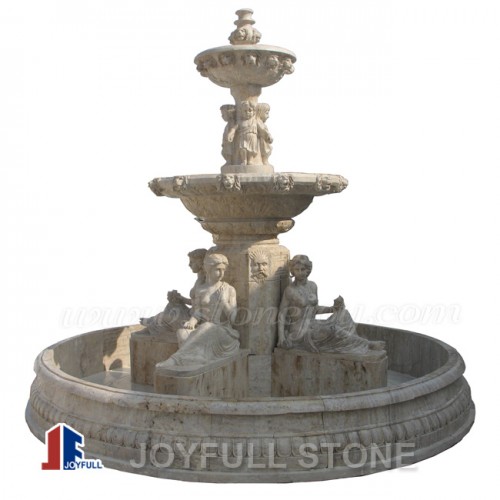 GFP-022, Travertine stone fountain