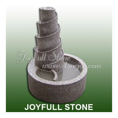 GW-226-2, spiral stone water fountain