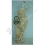 KLB-360, Stone Garden Woman Figure sculptures for sale