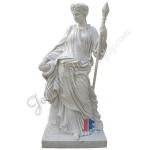 KLB-100, Carved Classic White Marble Famous Sculpture