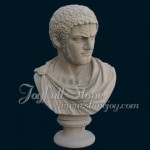 KB-001, Roman Male Head Bust Sculpture