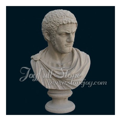 KB-001, Roman Male Head Bust Sculpture