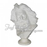 KB-012, White Marble Famous Male Bust Statue